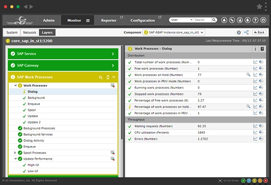 Enterprise Application Monitoring delivers deep insight into application performance