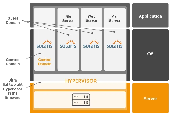 Solaris LDOMs Monitoring in the Solaris LDOMs Server Architecture