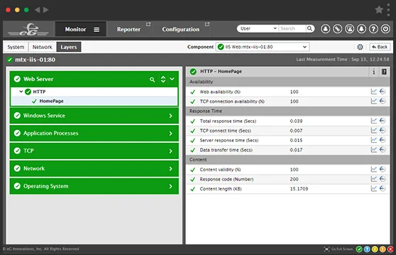 Web Server Monitoring, Diagnosis and Reporting